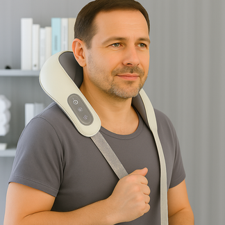 Appareil de massage pour le cou et les épaules avec fonction chauffante
