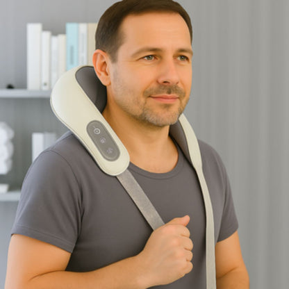 Appareil de massage pour le cou et les épaules avec fonction chauffante– Soulagement Instantané des Douleurs et Tensions