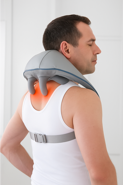 Appareil de massage pour le cou et les épaules avec fonction chauffante– Soulagement Instantané des Douleurs et Tensions