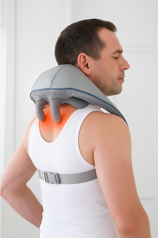 Appareil de massage pour le cou et les épaules avec fonction chauffante